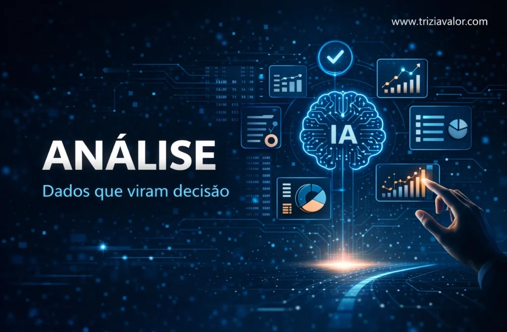 análise de informação e decisões com IA no trabalho