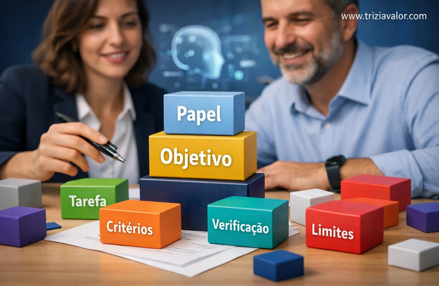 estrutura de prompts profissionais na inteligência artificial