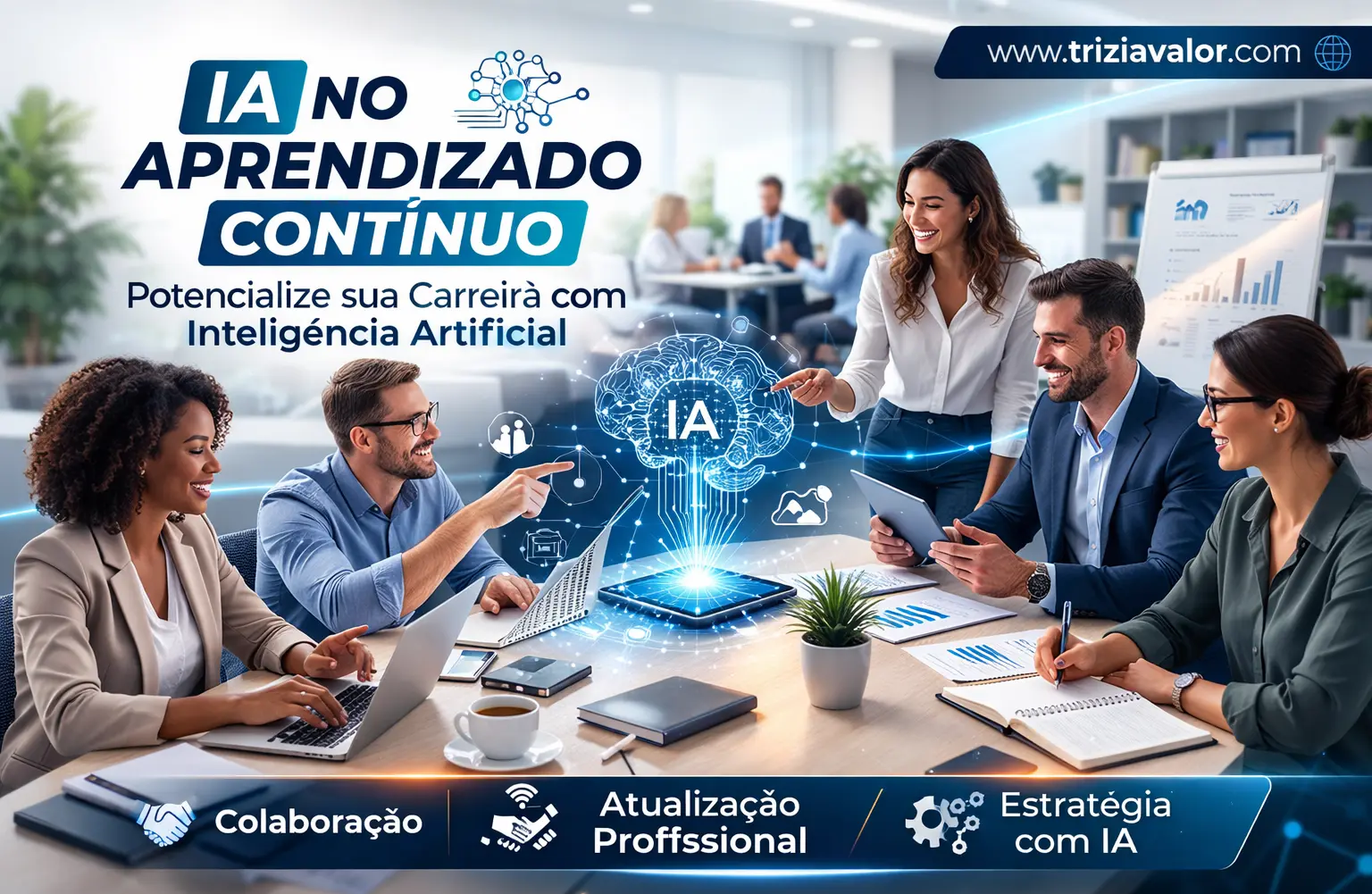 IA para aprendizagem profissional contínua apoiando desenvolvimento profissional