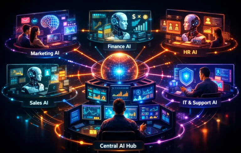 IA como infraestrutura do trabalho profissional em ambientes organizacionais