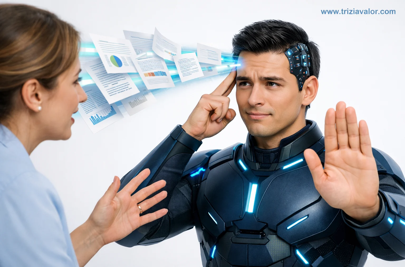 memória e do contexto nas interações com IA no trabalho