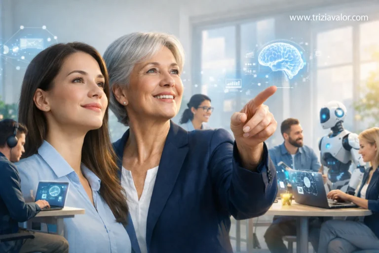 o futuro do trabalho com IA no ambiente profissional moderno