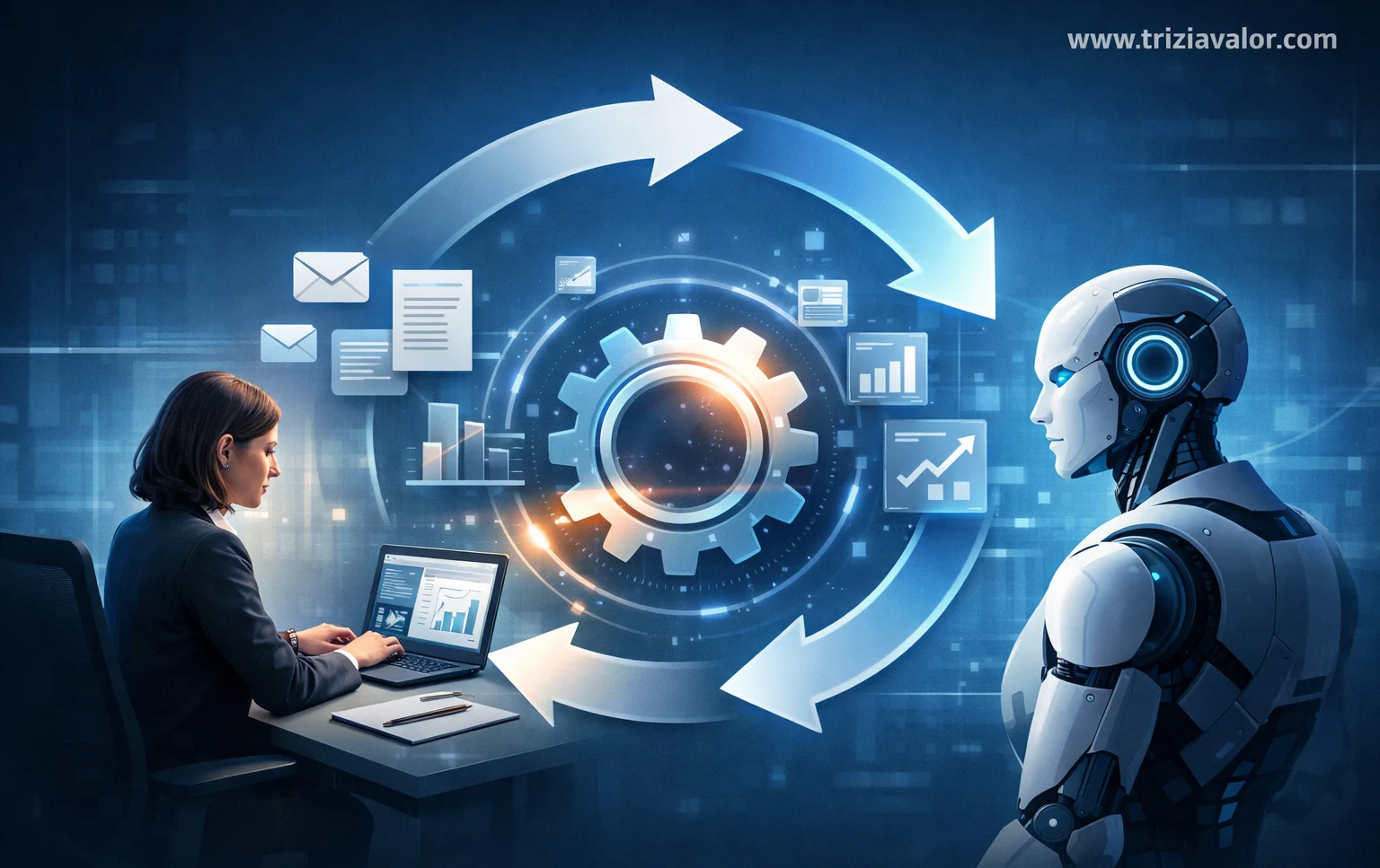 saída da inteligência artificial como melhoria contínua no trabalho